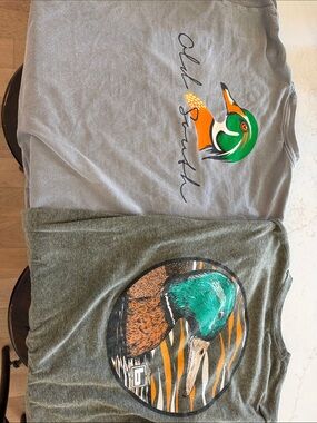 Kids' Duck Graphic Tee - Gray
